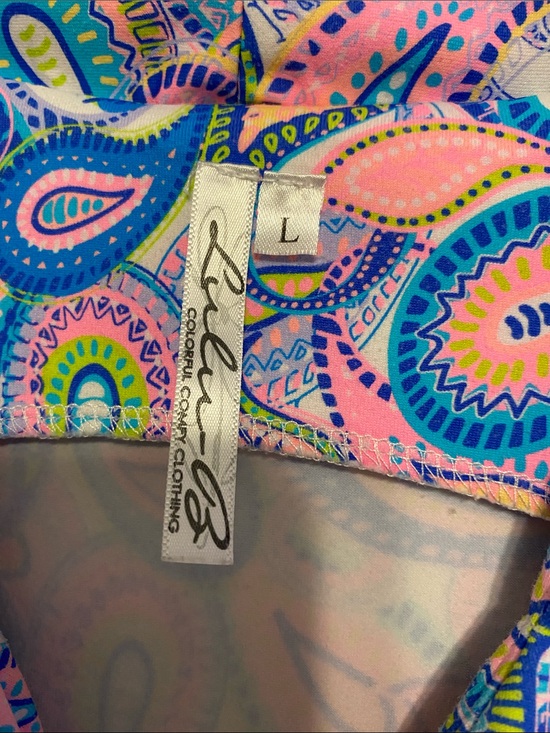 Lulu-B Dresses & Skirts - Lulu-B Sleeveless Paisley Mini Dress in Pink and Blue